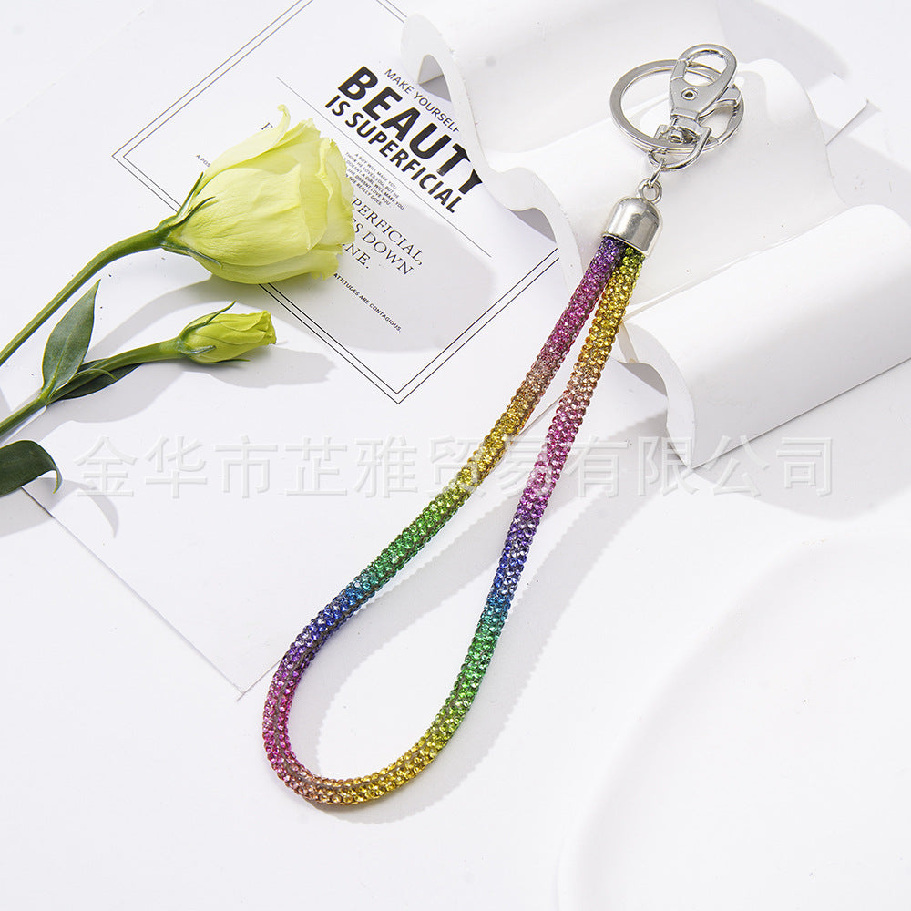 Wholesale DIY diamond keychain bag pendant